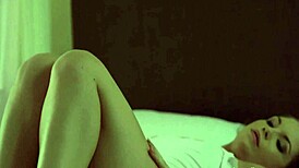 I watch teen beauty finger her tight pussy solo