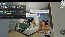 Random Orgy In Roblox Brookhaven With Oral And Cum