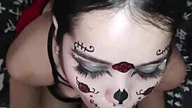 I received a deep blowjob from a beautiful brunette in Wellington