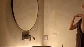 Cute Girl Muff Dives, Rides Big Cock, Spanks In Threesome