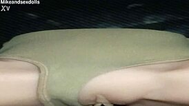 Trailer Candy Showcases Beige Panty Vaginal Play