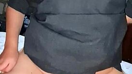 mexican teen secretary begs boss to cum outside after intense ass fucking