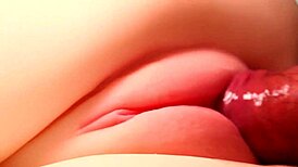 Look at that perfect hairless pussy, ready for toys and double penetration