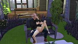 In Sims 4, a teacher offers extra credit to a student intriguingly.