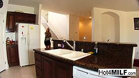 Milf Mellanie In Interracial Scene