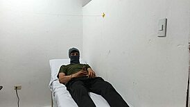 So, doctor, why jerk your cock in the office like that?