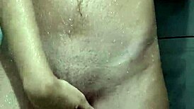 Novinha Shows Off in Shower Before Hard Fucking