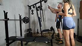 Personal Trainer Seduces Young Married Woman In The Gym