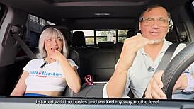 Aradiahellx Latina Enjoys Hardcore Action with Multiple Orgasms in Car