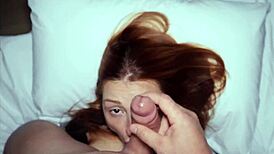 I tore the bodybuilder's tights and gave her a rough blowjob before fucking her hard