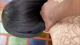 can evelyn foxx handle this huge bbc inside her skinny pussy? the interracial couple wonders.