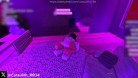 她临走前要速战骑乘后入求内射