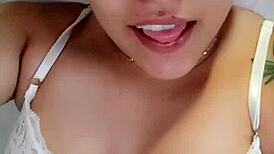 homemade swallowing cock real