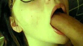 Belle Tied Down for Intense Throat Action in Homemade Bedroom Scene