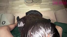 i tricked the personal trainer with my teen latina ass and vagina during the interview