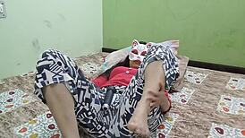 boyfriend wants shaved pussy for intense indian sex