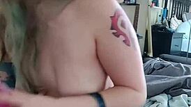 Training My Ass for Anal Porn with Sexy Blonde Teaser