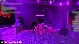 她临走前要速战骑乘后入求内射