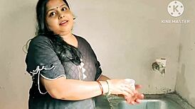 Hey, check out this desi wife getting hardcore fucked by neighbor boys in the kitchen!