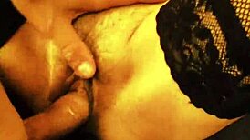 do these young fuckers spare the mature milf in lingerie, fucking her ass in homemade fetish casting?