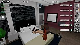 Shemale Brunette Gives Head Instead Of Virginity On Brookhaven RP