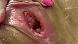 Pee Fart and Sexy Hairy Pussy Gape in Stunning 4K Close-Up