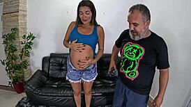 Pregnant Lolla Lollynha Behind the Scenes at Ted's Mansion with Wet Action