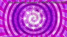 Hot girl masturbates in black stockings