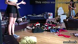 is that tight pussy getting wet in lingerie