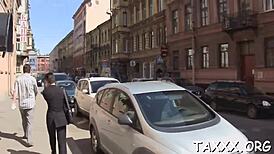 amateur interview with webcam casting session