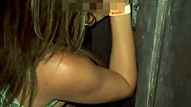 belinha se empolgou na casa de swing