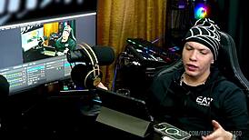 ruan got so horny while bibi griffo twerks on his lap in the podcast popum no barraco