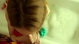 Beautiful MILF invited me to shower, sucked my cock! 😘