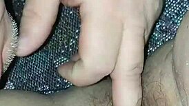 wet pussy milf gets cum all over her