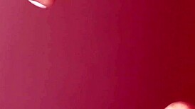 Japanese wife gives close-up blowjob with cum in mouth 😍