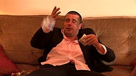 two sluts in the hotel room for group anal and muff diving fun 😜