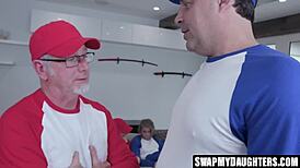 swapmydaughters com, eric and i coach softball and swallow big bats