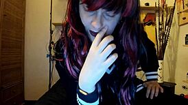 check out stepsister's secret butt plug obsession