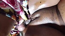 What’s behind this homemade cuckold with a monster cock?