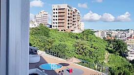 Okinawa hibiscus nipples in fucking and sleeping scene