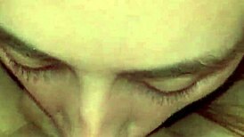 Intense rough facefuck with choking and gagging on a huge cock.