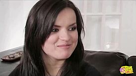 tender lesbian kissing turns into wild orgy