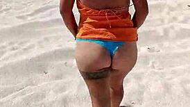 Mexicana Puta Exhibe Sus Tetas Y Culo Y Es Manoseada En Playa Pública En Mexico With Couple Horny Homemade Latina Natural Tits Amateurs Cute