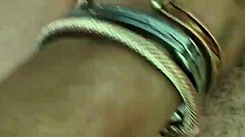 after the game, this cheerleader gets her shaved pussy fingered by the neighbor