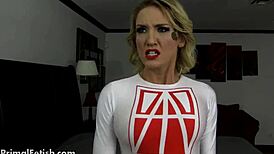 superheroine turned into sexbot 😈