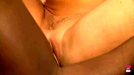 Ever tried a big black cock like this long-haired blonde just did?