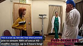 Yo, check Ditria Rose getting her first gyno exam up close!