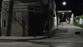 returning from vacation, a friend invites us to watch the tattooed milf suck big cock in group hardcore