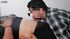 she licks that belly button so good