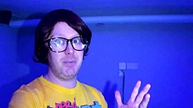 busty babe in a surprising first-time encounter.